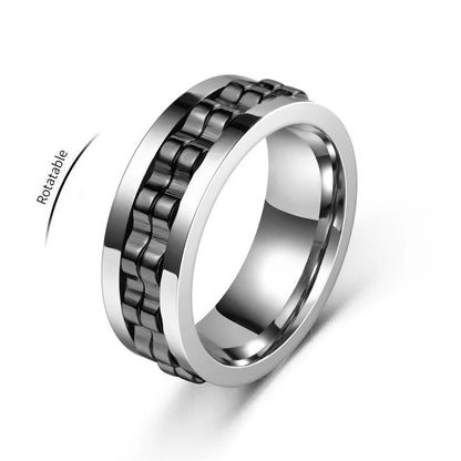 Anti Stress Stainless Steel Ring