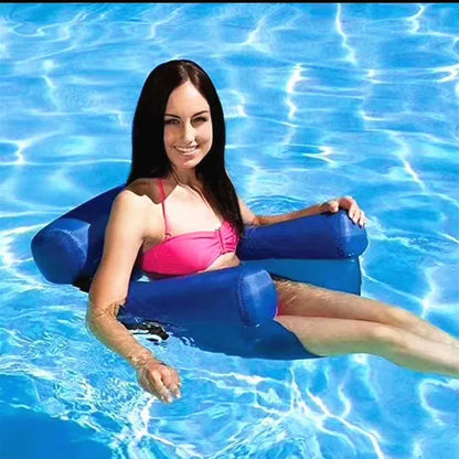 Inflatable Water Hammock Lounge Chair for Pool & Beach