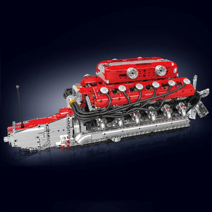 Mould King V12 Engine Motorized Building Block Set – 3472Pcs Technical Car Model