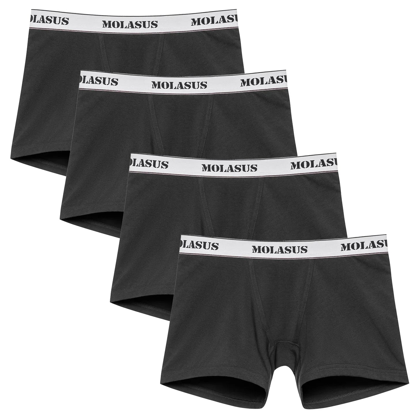 Molasus 4pcs Women's Boxer Briefs
