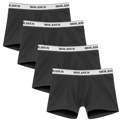 Molasus 4pcs Women's Boxer Briefs