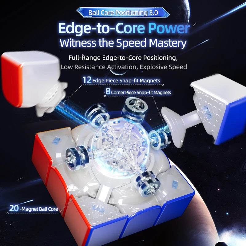 MOYU Super Weilong V2 AI 3x3 Magnetic Speed Cube