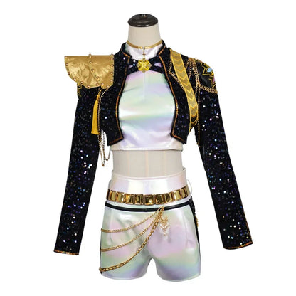Anime K-Pop Demon Hunters Cosplay Costume Set