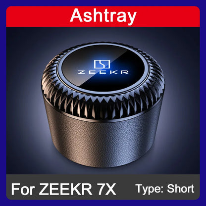 Smart Luminous Car Ashtray with LED Light for Zeekr Models