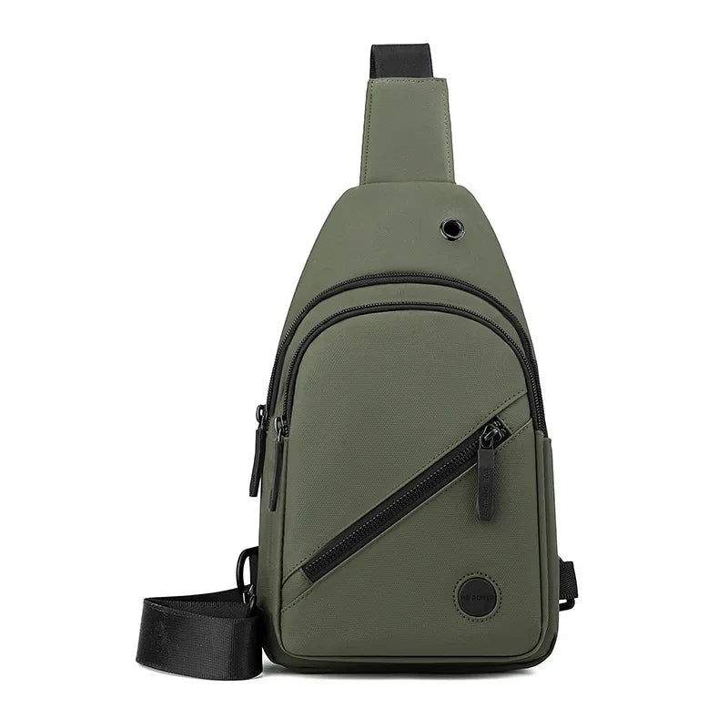 Lightweight Nylon Crossbody Sling Bag