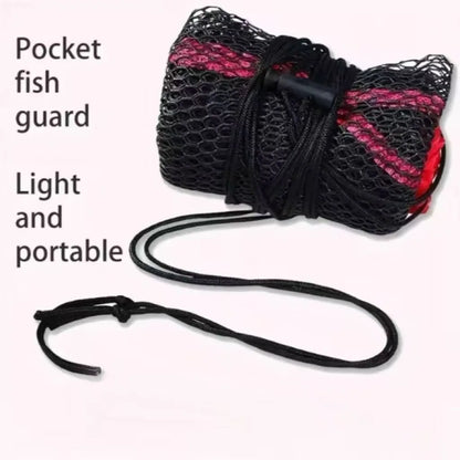 Collapsible Thick Live Fish Net w/Bundle Mouth