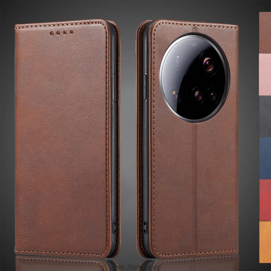 Magnetic Leather Case for Xiaomi Brand Phone