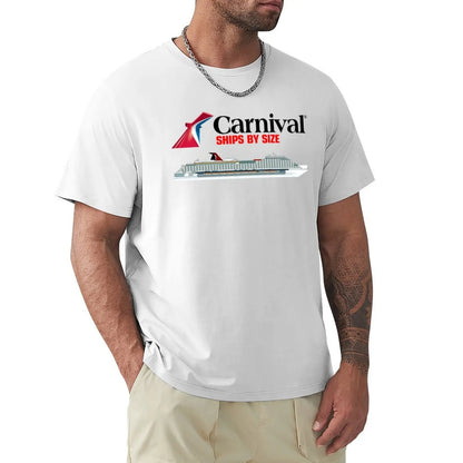 Carnival Cruise Ships by the Sea Men's Short-Sleeve T-Shirt