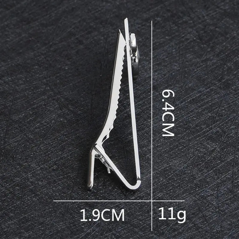 Treble Clef Piano Score Tie Clip
