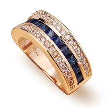 Sapphire & Gold Ring
