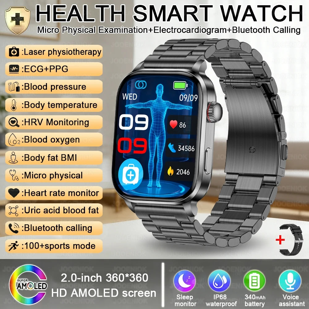 Dual Laser Therapy Smart Watch