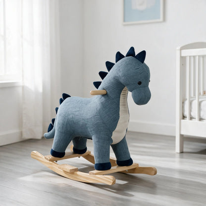 Toddler Interactive Rocking Dinosaur Ride-On Toy