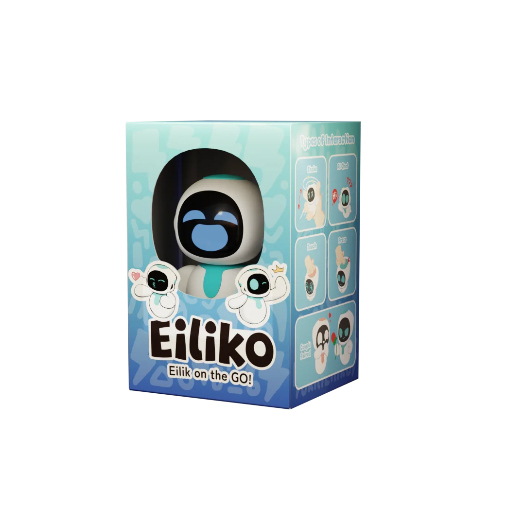 ENERGIZE LAB Eiliko Aquamarine AI Charm Robot & Wearable Pendant