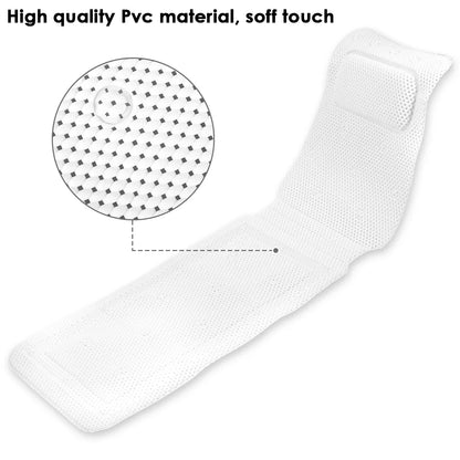 Full Body Non-slip Suction Cup Neck Rest Massage Pillow