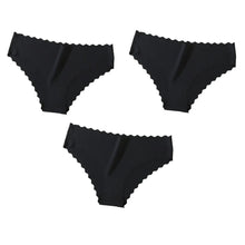 3Pcs Low Rise Invisible Briefs