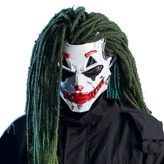 Futuristic Cyberpunk Geometric Mask