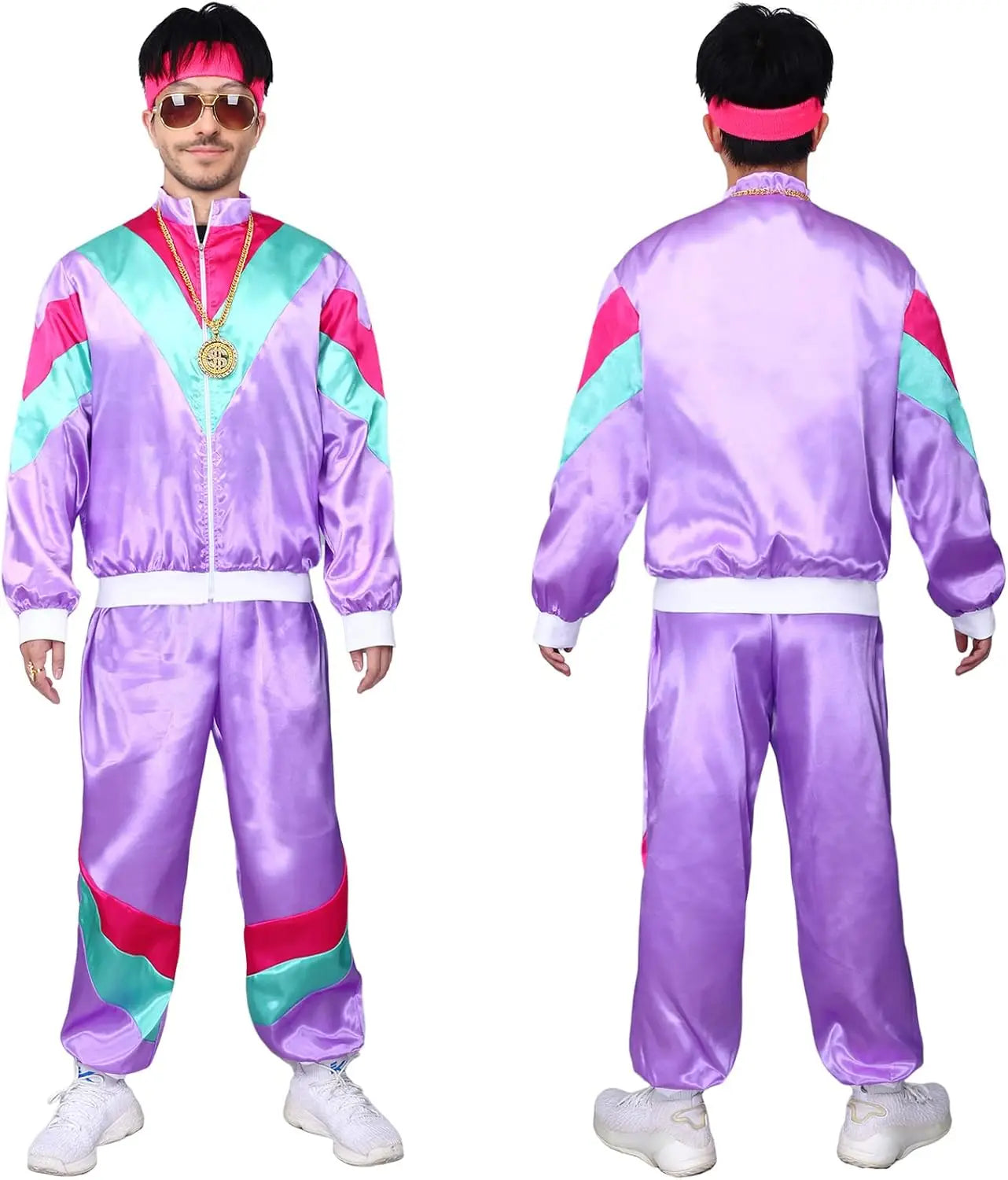 Retro 80s/90s Tracksuit Costume Set
