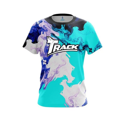 Track Tornado Lightning Storm Performance Bowling Jersey
