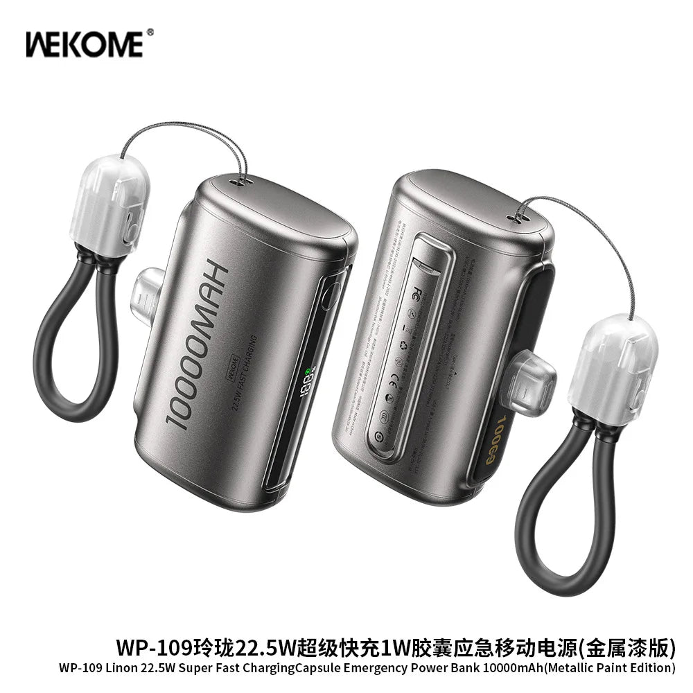 10000mAh Mini Fast-Charging Power Bank