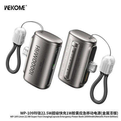 10000mAh Mini Fast-Charging Power Bank