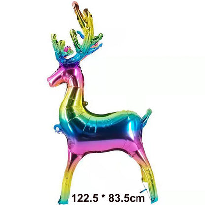 Standing Santa Claus Christmas Foil Balloon Decoration