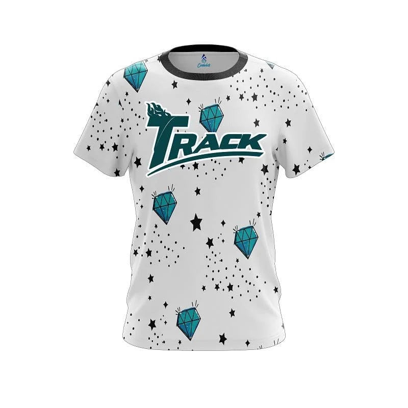 Track Tornado Lightning Storm Performance Bowling Jersey