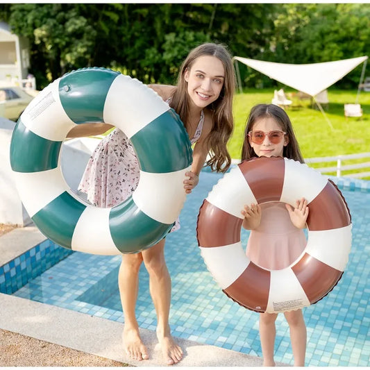 Striped Retro Inflatable Float