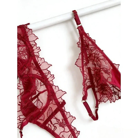 Wirefree Push Up Bra & Panty Set
