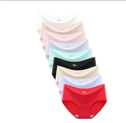 9-Pack Seamless Mid Waist Briefs