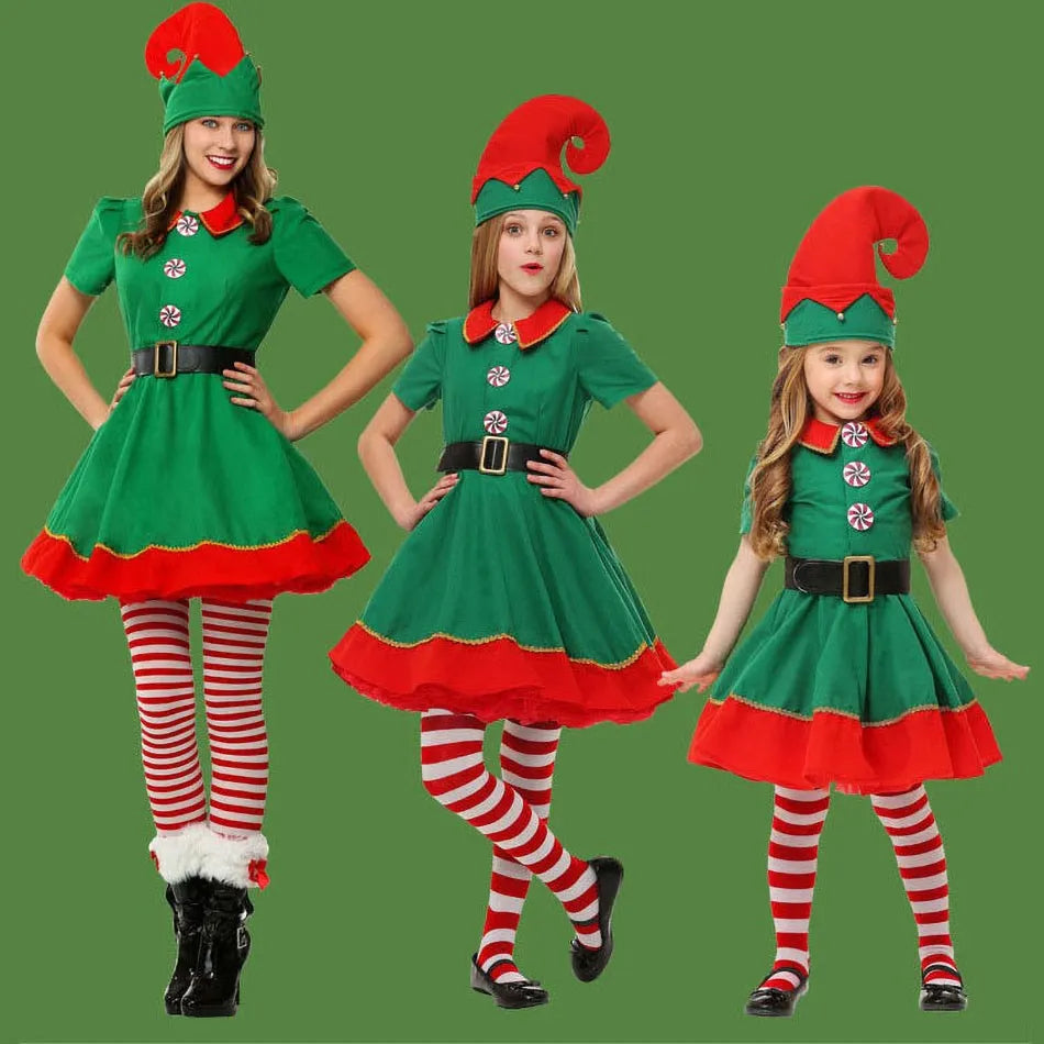 Christmas Elf Costume Set