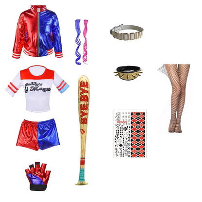 Women’s Superhero Cosplay Bodysuit – Full Body Stretch Jumpsuit Costume