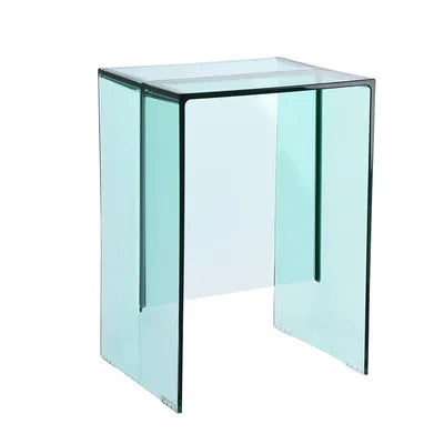 Aesthetic Modern Acrylic Shower Stool & Accent Vanity Chair