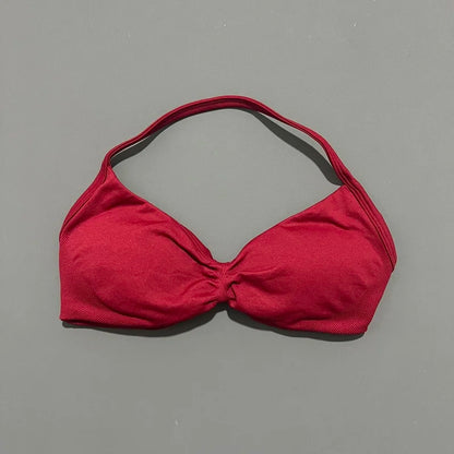 Strappy High Support Thin Strap Seamless Bras