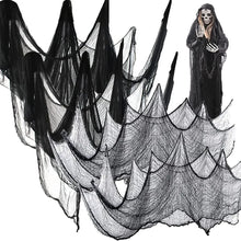Halloween Creepy Gauze Spider Web