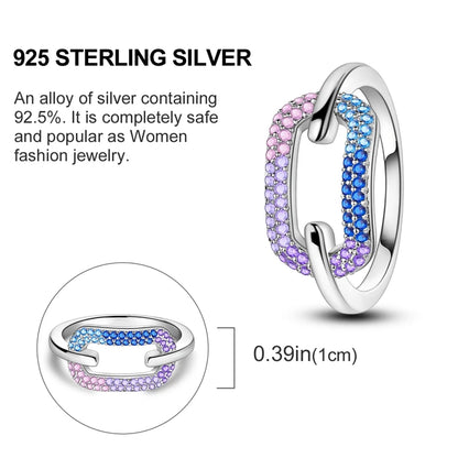 925 Sterling Silver Infinite Love Cubic Zircon Ring