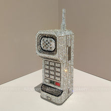 Alizekerr Cellphone Shaped Diamond Evening Bags