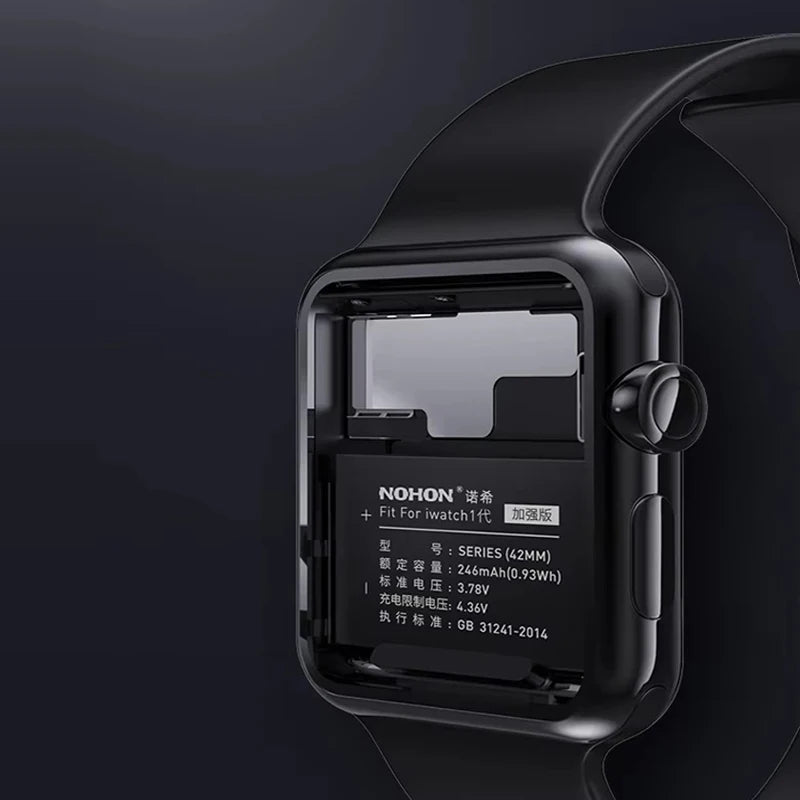 NOHON Replacement Battery for Apple Watch Series 1-9 & SE with Repair Tool Kit