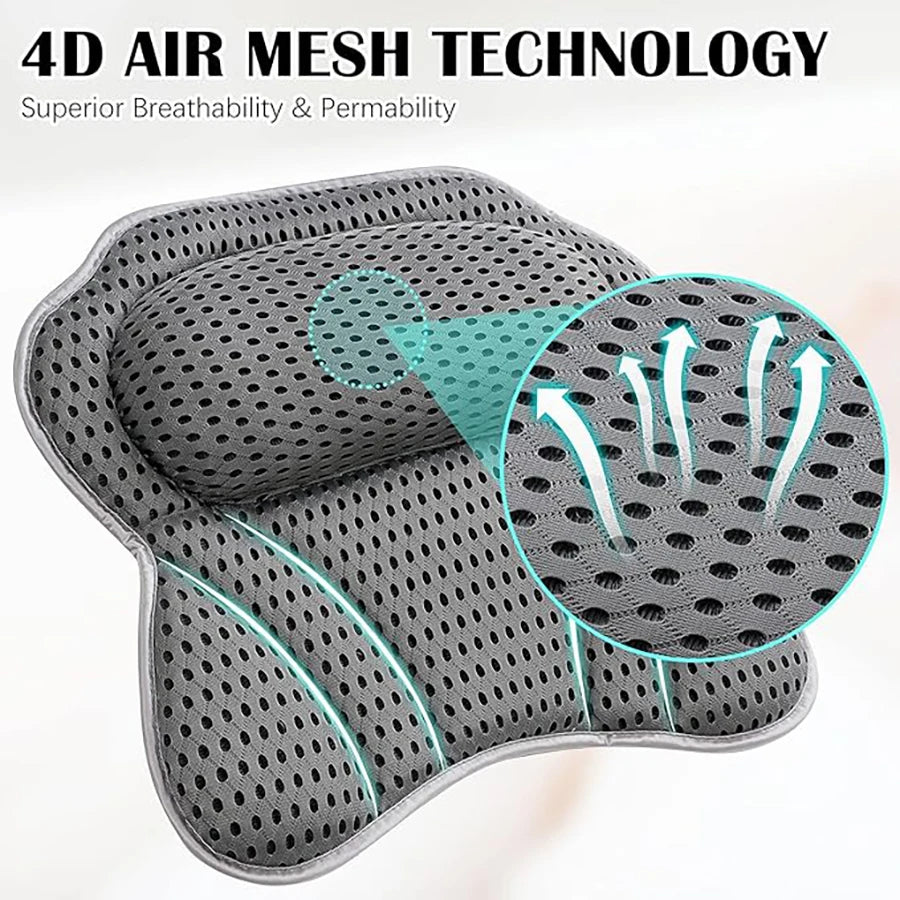 Neck Back Support Ultra Soft Bath Pillow