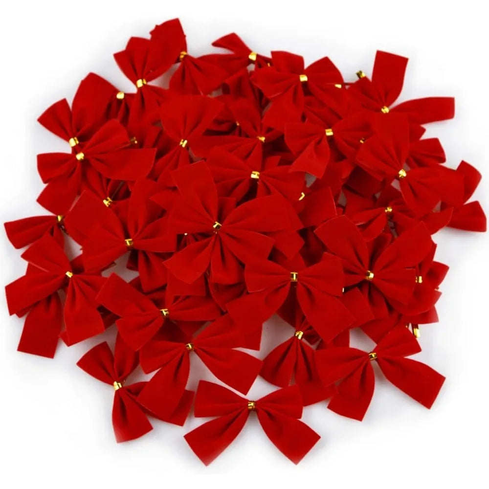 Multi-pack Bowknot Christmas Bow Decorations