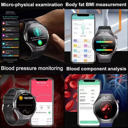 ECG+PPG Smart Watch - Advanced Health Monitor with HD Wireless Calling