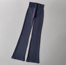 High Waist Compression Without Awkward Lines Micro Flared Yoga Pants