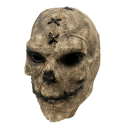 Scarecrow Skull Latex Mask - Horror Halloween Cosplay Mask