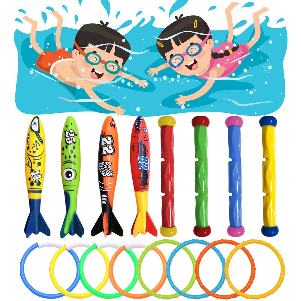 Creative Throwing Diving Torpedo Water Ring