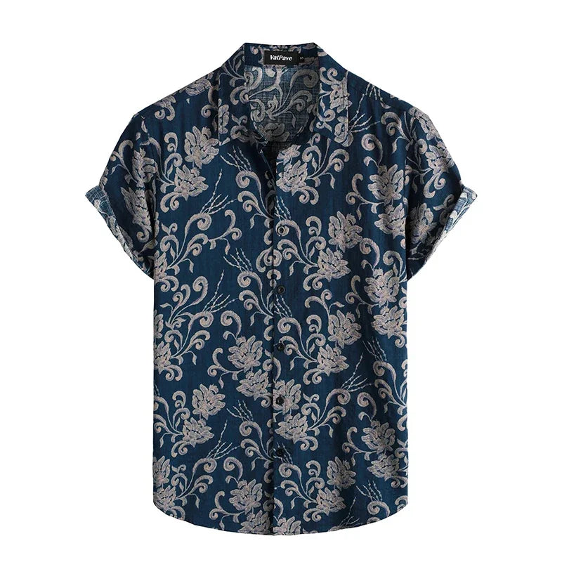 Hawaiian 3D Full Floral Print Short
