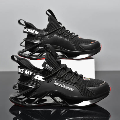 Breathable Designer Print Sneakers