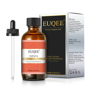 EUQEE 60ml Sweet Fruity Fragrance Oils with Glass Dropper