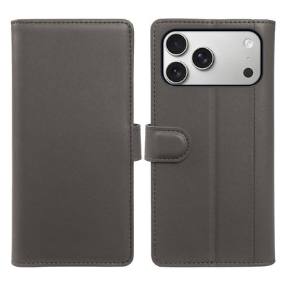 Genuine Leather Flip Wallet Phone Case for iPhone