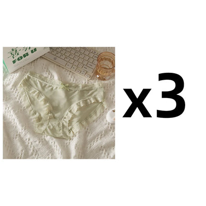 3Pcs Low Waist Quick Drying Briefs