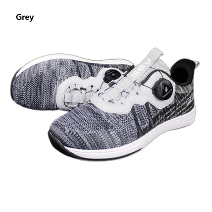 Right-Handed Breathable Bowling Shoes with Rotating Buckle