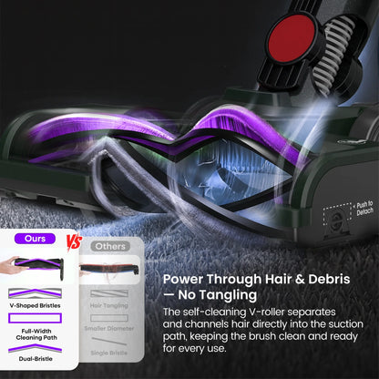 MONSGA 450W Cordless Handheld Stick Vacuum Cleaner